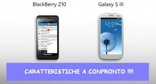 BlackBerry Z10, Galaxy S3, smartphone, tecnologia